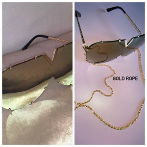 SUNGLASSES WITH CHAIN