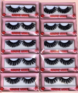 10 or 20 LIFE OF SIN LASHES