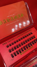 SET OF 3 PRE GLUED LASHES & spoolies