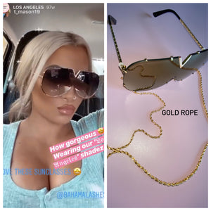 SUNGLASSES WITH CHAIN