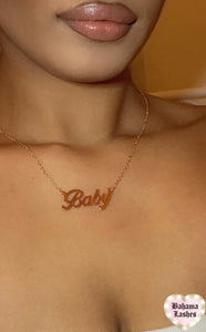 ‘BABY’ NECKLACE
